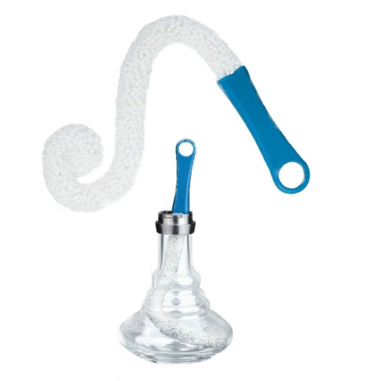 Vase Cleaning Brush White flexible