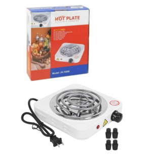 Electric Stove Burner Hot Plate White
